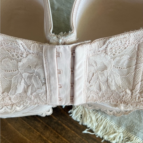 Torrid Curve Strapless Nude Lace Bra, size 38DDD, EUC, plus size, see pics - Picture 5 of 5